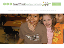 Tablet Screenshot of friend2friendsociety.org